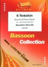 6つのソナタ（ベネデット・マルチェッロ）（バスーン+ピアノ）【6 Sonatas】