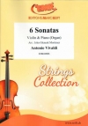 6つのソナタ（アントニオ・ヴィヴァルディ）（ヴァイオリン+ピアノ）【6 Sonatas】