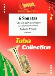 6つのソナタ（アントニオ・ヴィヴァルディ）（テューバ+ピアノ）【6 Sonatas】