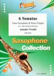 6つのソナタ（アントニオ・ヴィヴァルディ）（テナーサックス+ピアノ）【6 Sonatas】
