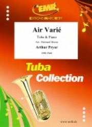 エール・バリエ（アーサー・プライアー）（テューバ+ピアノ）【Air Varié】