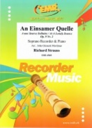 さびしい泉のほとり・Op.9-2（リヒャルト・シュトラウス）（ソプラノリコーダー+ピアノ）【An Einsamer Quelle】