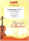 アラベスク・No.1「2つのアラベスク」より（クロード・ドビュッシー）（チェロ+ピアノ）【Arabesque No. 1 from Deux Arabesques】