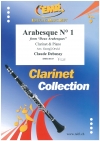 アラベスク・No.1「2つのアラベスク」より（クロード・ドビュッシー）（クラリネット+ピアノ）【Arabesque No. 1 from Deux Arabesques】