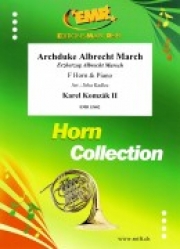 アルブレヒト大公行進曲（カレル・コムザーク2世）（ホルン+ピアノ）【Archduke Albrecht March】