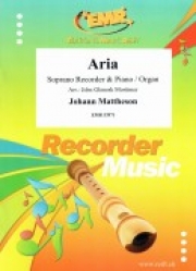 アリア（ヨハン・マッテゾン）（ソプラノリコーダー+ピアノ）【Aria】