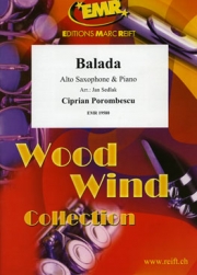 望郷のバラード（シプリアン・ポルムベスク）（アルトサックス+ピアノ）【Balada】