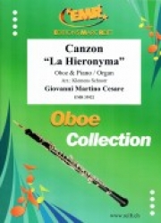 カンツォン「ラ・ヒエロニマ」（ジョヴァンニ・マルティーノ・チェザーレ）（オーボエ+ピアノ）【Canzon La Hieronyma】