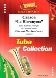 カンツォン「ラ・ヒエロニマ」（ジョヴァンニ・マルティーノ・チェザーレ）（テューバ+ピアノ）【Canzon La Hieronyma】