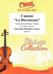 カンツォン「ラ・ヒエロニマ」（ジョヴァンニ・マルティーノ・チェザーレ）（チェロ+ピアノ）【Canzon La Hieronyma】