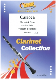 カリオカ（ヴィンセント・ユーマンス）（クラリネット+ピアノ）【Carioca】