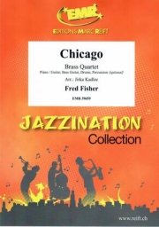 シカゴ（フレッド・フィッシャー）（金管四重奏）【Chicago】