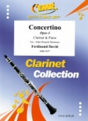コンチェルティーノ・Op.4（フェルディナント・ダヴィッド）（クラリネット+ピアノ）【Concertino】