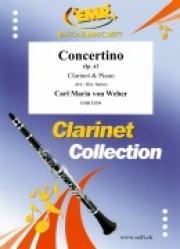 コンチェルティーノ・Op.45（カール・マリア・フォン・ウェーバー）（クラリネット+ピアノ）【Concertino Op. 45】