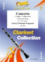 コンチェルト（ゲオルク・クリストフ・ヴァーゲンザイル）（クラリネット+ピアノ）【Concerto】