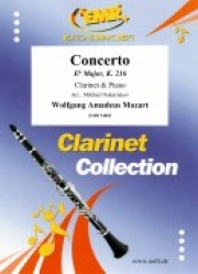 協奏曲・変ホ長調・K216（モーツァルト）  (クラリネット+ピアノ)【Concerto Eb Major, K. 216】