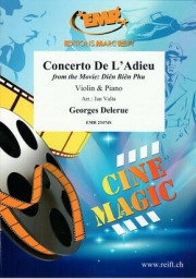 協奏曲「別れ」(映画「ディエンビエンフーより)（ジョルジュ・ドルリュー）（ヴァイオリン+ピアノ）【Concerto De L'Adieu from the Movie: Diên Biên Phu】