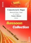 協奏曲・変ホ長調（トマゾ・アルビノーニ）（バスーン+ピアノ）【Concerto in Eb Major】