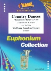 田園舞曲（モーツァルト）（ユーフォニアム+ピアノ）【Country Dances Ländlerische Tänze KV 606】