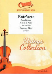 間奏曲「カルメン」より（ジョルジュ・ビゼー）（ヴァイオリン+ピアノ）【Entr'acte from Carmen】