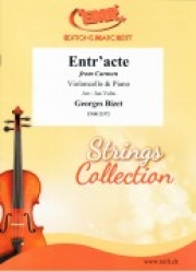 間奏曲「カルメン」より（ジョルジュ・ビゼー）（チェロ+ピアノ）【Entr'acte from Carmen】