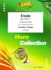 エチュード・Op.10・No.3（フレデリック・ショパン）（ホルン+ピアノ）【Etude Op.10 No.3】