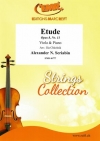 エチュード・Op.8・No.11（アレクサンドル・スクリャービン）  (ヴィオラ＋ピアノ)【Etude Op. 8 No. 11】