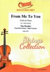 フロム・ミー・トゥ・ユー（ビートルズ）（ヴァイオリン+ピアノ）【From Me To You】