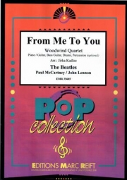 フロム・ミー・トゥ・ユー（ビートルズ）（木管四重奏）【From Me To You】