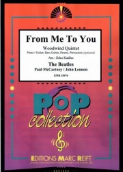 フロム・ミー・トゥ・ユー（ビートルズ）（木管五重奏）【From Me To You】