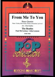 フロム・ミー・トゥ・ユー（ビートルズ）（金管四重奏）【From Me To You】
