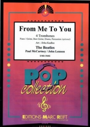 フロム・ミー・トゥ・ユー（ビートルズ）（トロンボーン四重奏）【From Me To You】