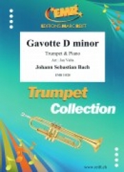 ガボット・ニ短調（バッハ）  (トランペット＋ピアノ)【Gavotte D minor】