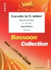 ガボット・ト短調（ジャン・ベッカー）（バスーン+ピアノ）【Gavotte in G minor】