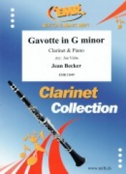 ガボット・ト短調（ジャン・ベッカー）（クラリネット+ピアノ）【Gavotte in G minor】
