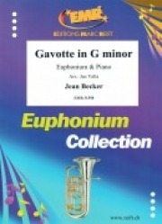 ガボット・ト短調（ジャン・ベッカー）（ユーフォニアム+ピアノ）【Gavotte in G minor】