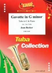 ガボット・ト短調（ジャン・ベッカー）（テューバ+ピアノ）【Gavotte in G minor】