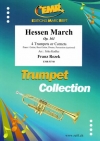 ヘッセン・マーチ（フランツ・レゼク）（トランペット四重奏）【Hessen March Op. 161】