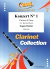 協奏曲・No.1（オイゲン・ライヒェ）（クラリネット+ピアノ）【Konzert No. 1】