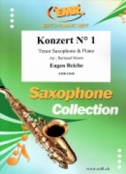 協奏曲・No.1（オイゲン・ライヒェ）（テナーサックス+ピアノ）【Konzert No. 1】