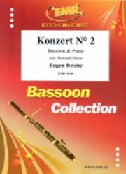 協奏曲・No.2（オイゲン・ライヒェ）（バスーン+ピアノ）【Konzert No. 2】