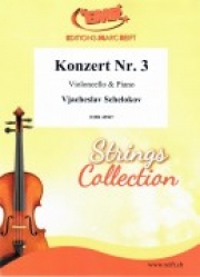 協奏曲・No.3（ビヤチェスラ・シェーロコフ）（チェロ+ピアノ）【Konzert No. 3】