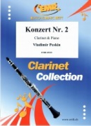 協奏曲・No.2（ウラディーミル・ペスキン）（クラリネット+ピアノ）【Konzert No. 2】