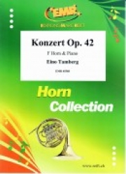 協奏曲・Op.42（エイノ・タンベルグ）（ホルン+ピアノ）【Konzert Op. 42】
