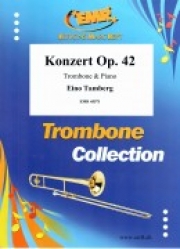 協奏曲・Op.42（エイノ・タンベルグ）（トロンボーン+ピアノ）【Konzert Op. 42】