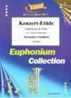 コンサート・エチュード（アレクサンドル・ゲディケ）  (ユーフォニアム+ピアノ)【Konzert-Etude】