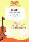 レントラー（テオドール・キルヒナー）  (ヴァイオリン+ピアノ)【Ländler】