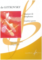 サクソフォーン四重奏曲（イダ・ゴトコフスキー）（サックス四重奏）【Quatuor De Saxophones】