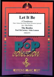 レット・イット・ビー（ビートルズ）（トロンボーン四重奏）【Let It Be】