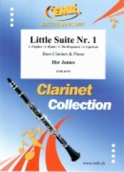 小組曲第1番（アイファー・ジェームズ）（バスクラリネット+ピアノ）【Little Suite No. 1】